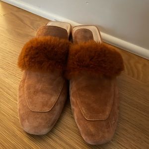 Kristin Cavallari | Chinese Laundry faux fur mules size 9/40